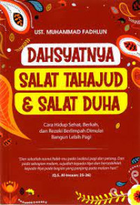 Image of Dahsyatnya Salat Tahajud & Salat Duha